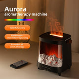 LED Flame Effect Aroma Diffuser - Zambeel