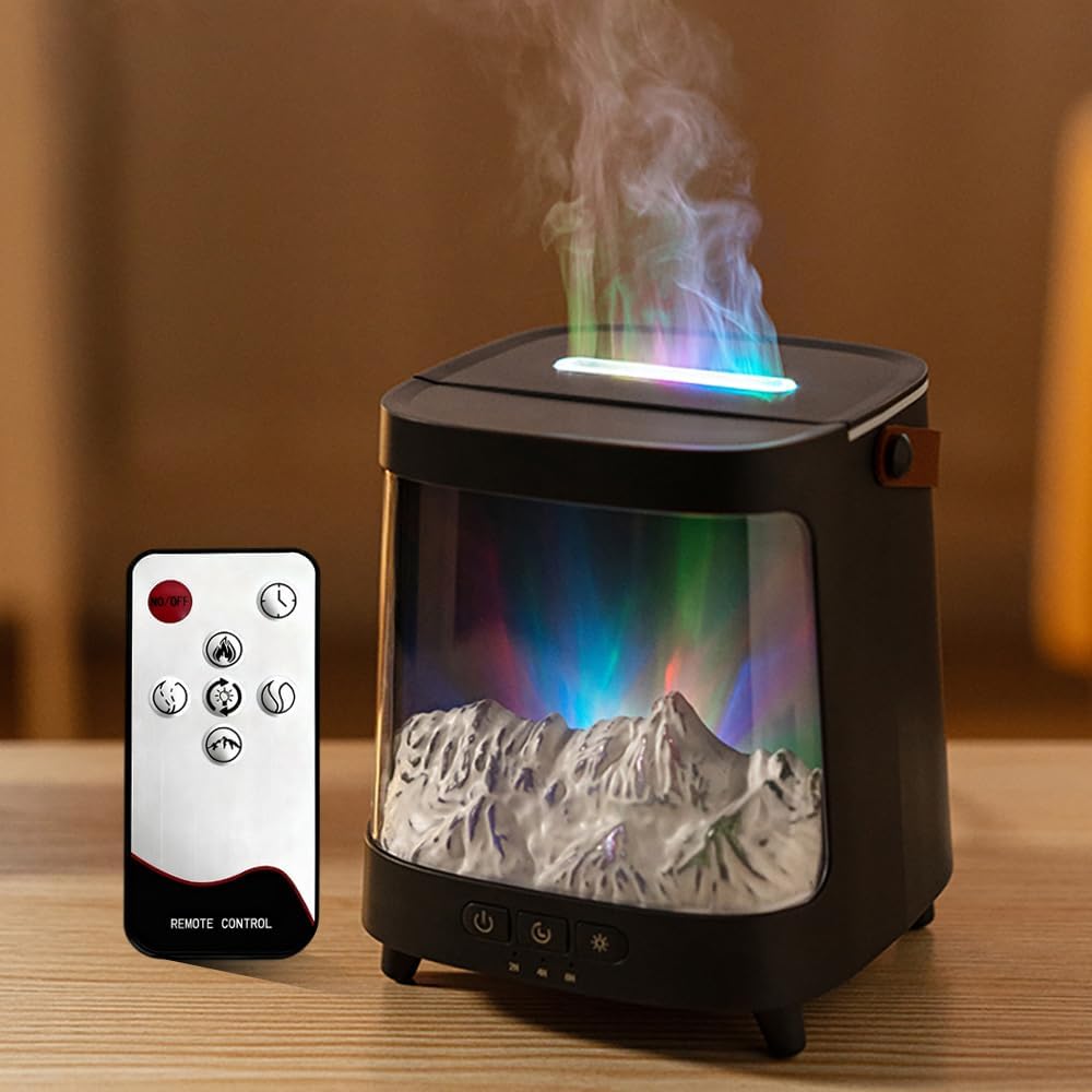 LED Flame Effect Aroma Diffuser - Zambeel