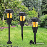LED Solar Torch Light with Automatic Light Control - Zambeel
