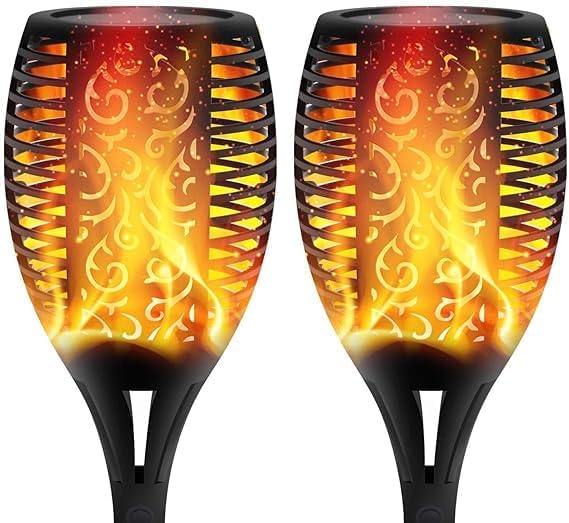 LED Solar Torch Light with Light Control - Zambeel
