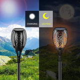 LED Solar Torch Light with Light Control - Zambeel