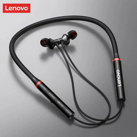 Lenovo - Hanging Neckband Wireless Headphones - Zambeel