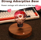 Levitating Heart LED Bulb Lamp © - Zambeel