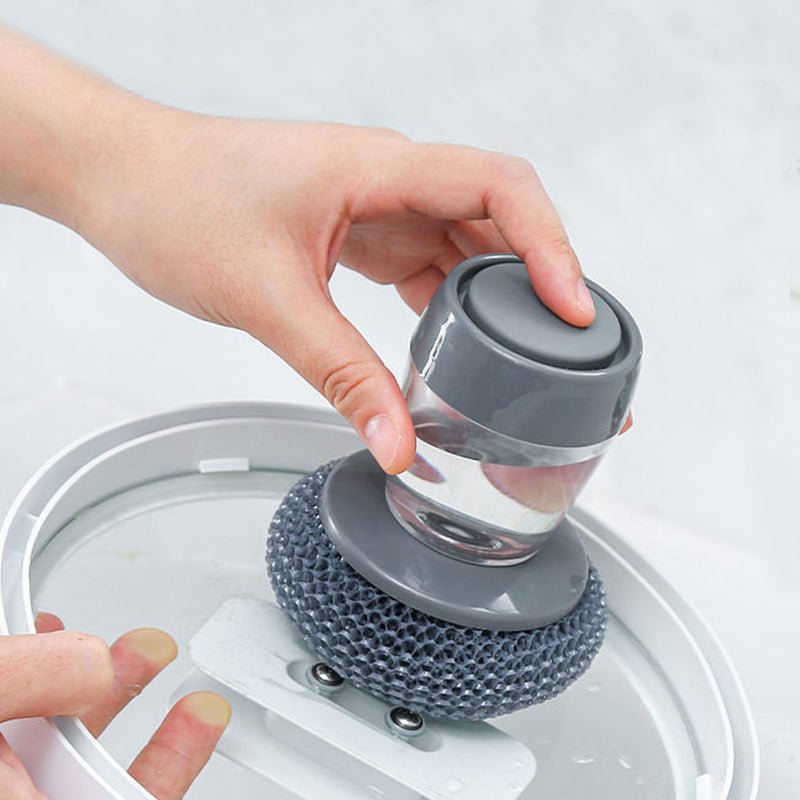 Liquid Adding Pot Washing Brush - Zambeel