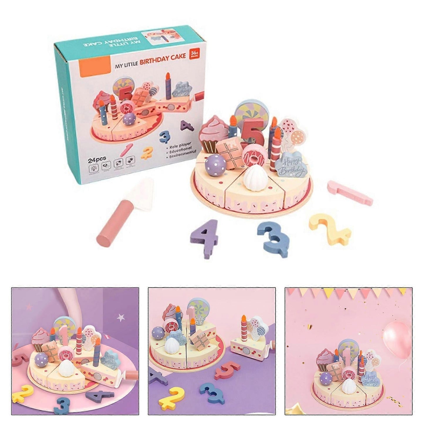 Little Birthday Cake Play Set - Zambeel