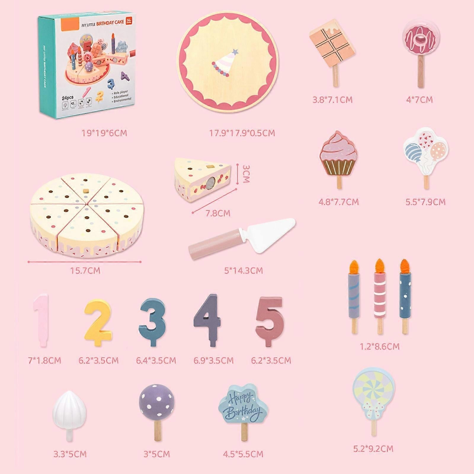 Little Birthday Cake Play Set - Zambeel