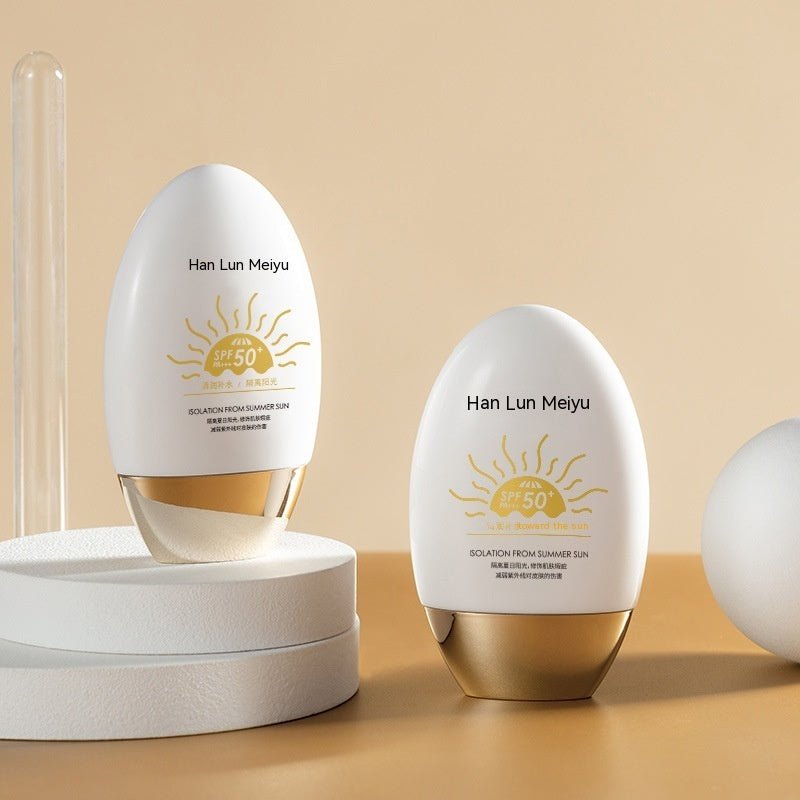 Little Golden Bottle Sunscreen Face UV Protection Concealer Refreshing White Tender Female - Zambeel