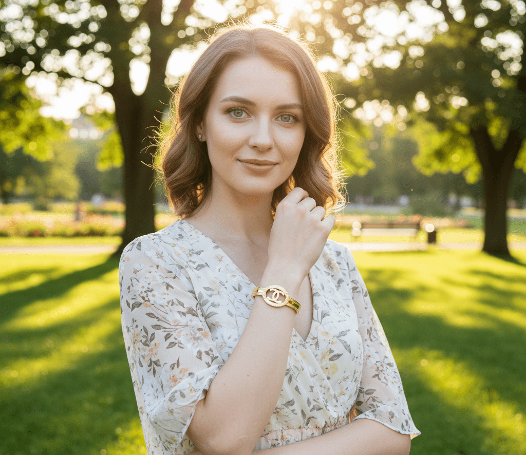 Logo Hinged Bangle - Zambeel