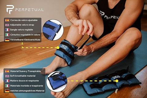 LORDEX - Adjustable Ankle & Wrist Weights - Zambeel