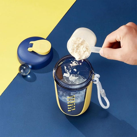 LORDEX - Qavi Premium Shaker Bottle with Rope Handle - Zambeel