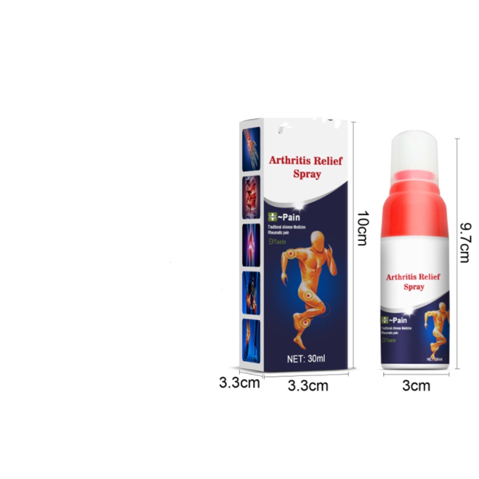 Lumbar Leg Joint Discomfort Relief Spray Joint Cold Compress Lotion - Zambeel