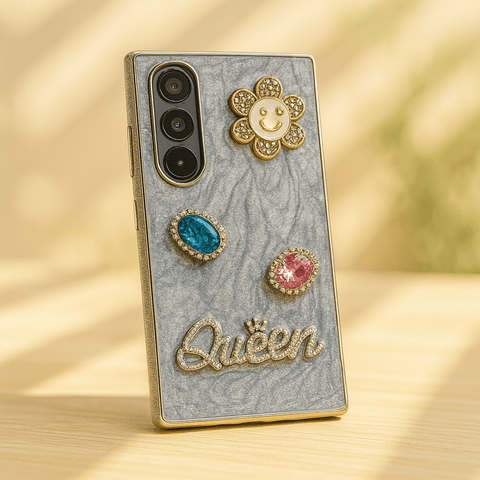 Luxury 3D Rhinestone & Pearl Case - Zambeel
