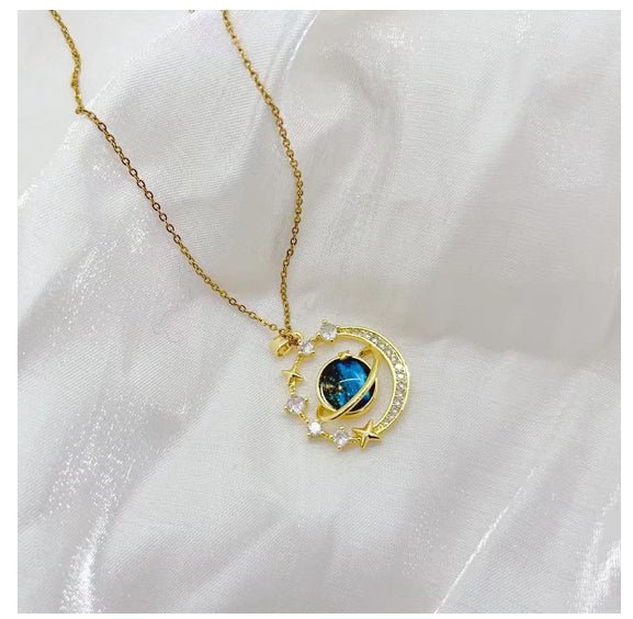 Luxury Elegant Micro - pave Zircon Necklace For Women - Zambeel