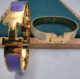 Luxury H Enamel Bracelet - Zambeel