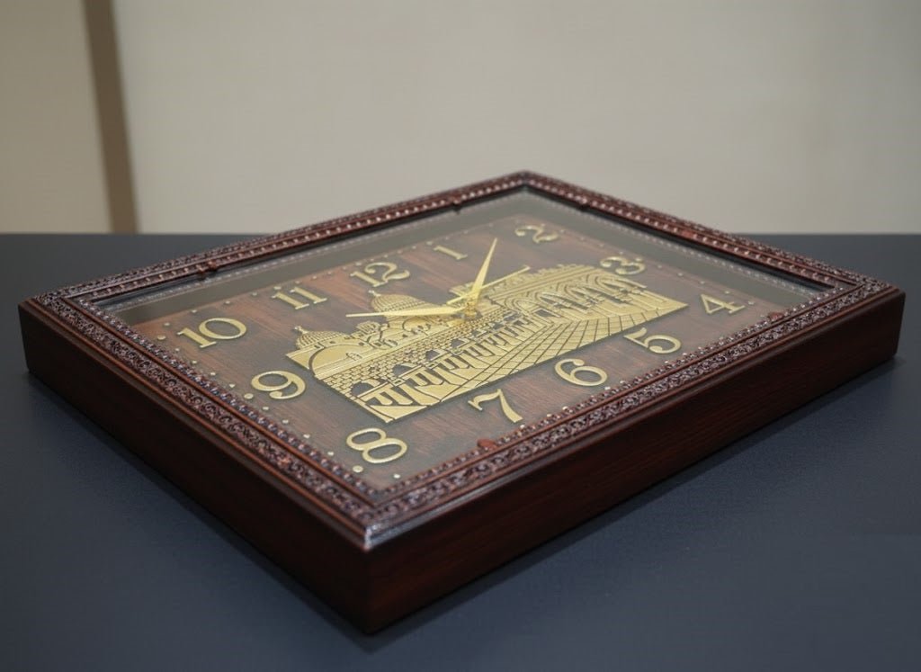 Luxury Mosque Design Wall Clock - Zambeel