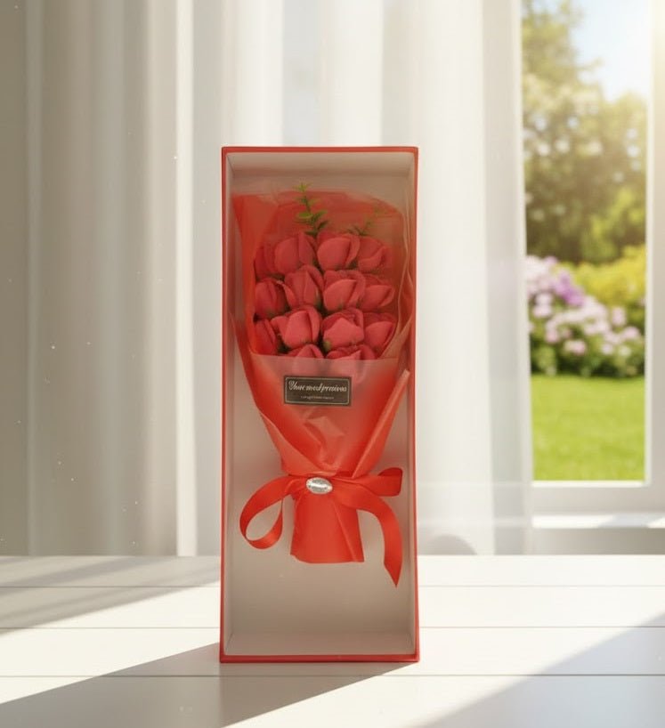 Luxury Pink Rose Flower Bouquet - Zambeel