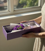 Luxury Purple Rose Flower Bouquet - Zambeel