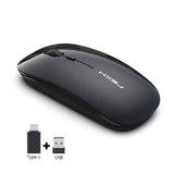 M60 Rechargeable Wireless Mouse Mute Mouse - Zambeel