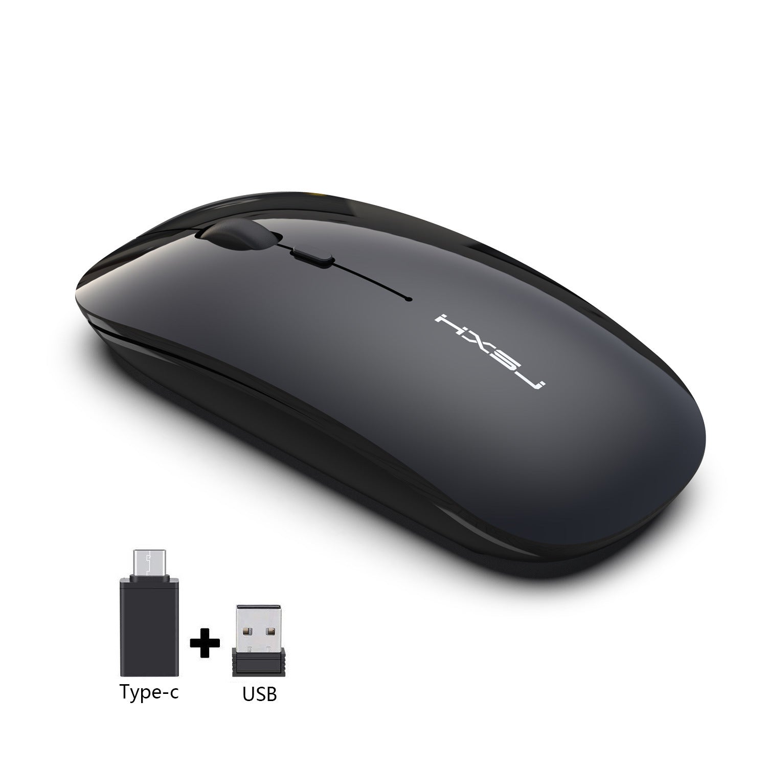 M60 Rechargeable Wireless Mouse Mute Mouse - Zambeel