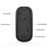 M60 Rechargeable Wireless Mouse Mute Mouse - Zambeel