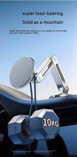Magnetic Car Phone Holder Hanging Screen Car 360 Degree Rotating Metal Aluminum Alloy - Zambeel