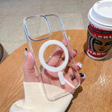 Magnetic Clear Case for iPhone - Zambeel