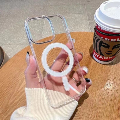 Magnetic Clear Case for iPhone - Zambeel