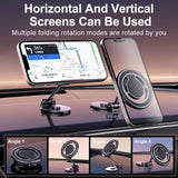 Magnetic Phone Holder For Car, Powerful Magnets Military Grade Suction Car Phone Holder Mount Dashboard Windshield Cell Phone Holder Phone Stand For Car Android Automobile Cradle - Zambeel