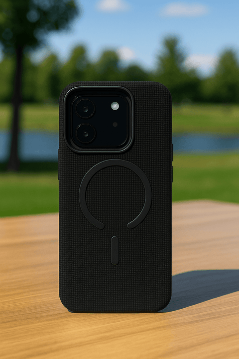 MagSafe - Compatible Shockproof Textured iPhone Case - Zambeel