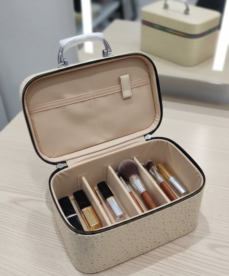 Makeup Organizer Bag with Handle Ⓢ - Zambeel