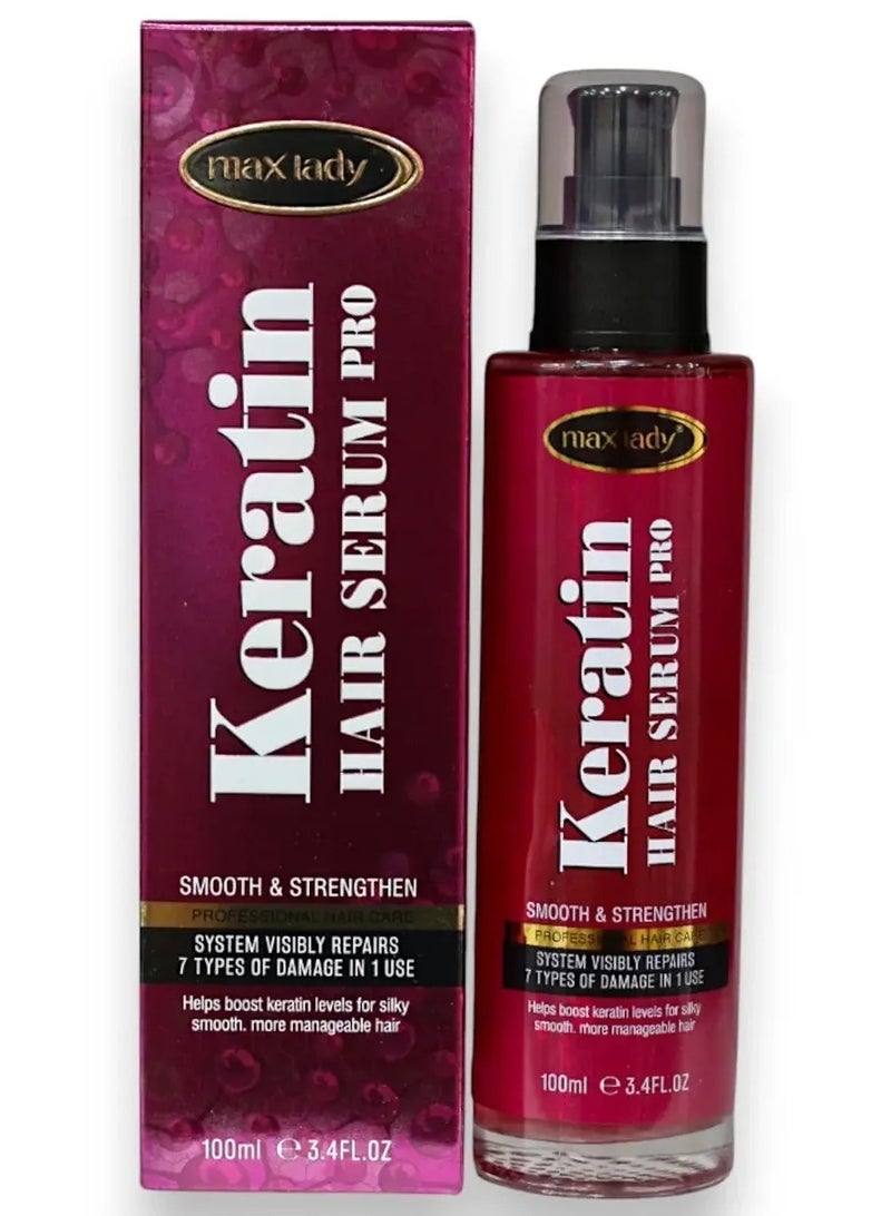 Max Lady - Keratin Hair Serum (Original) - Zambeel