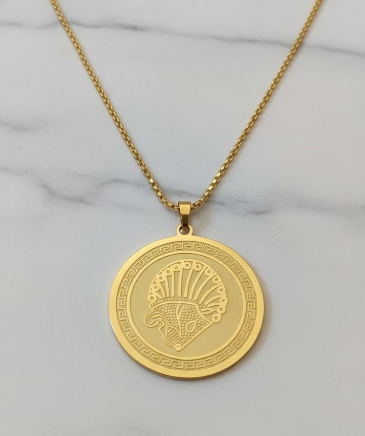 Medallion Pendant Necklace - Zambeel