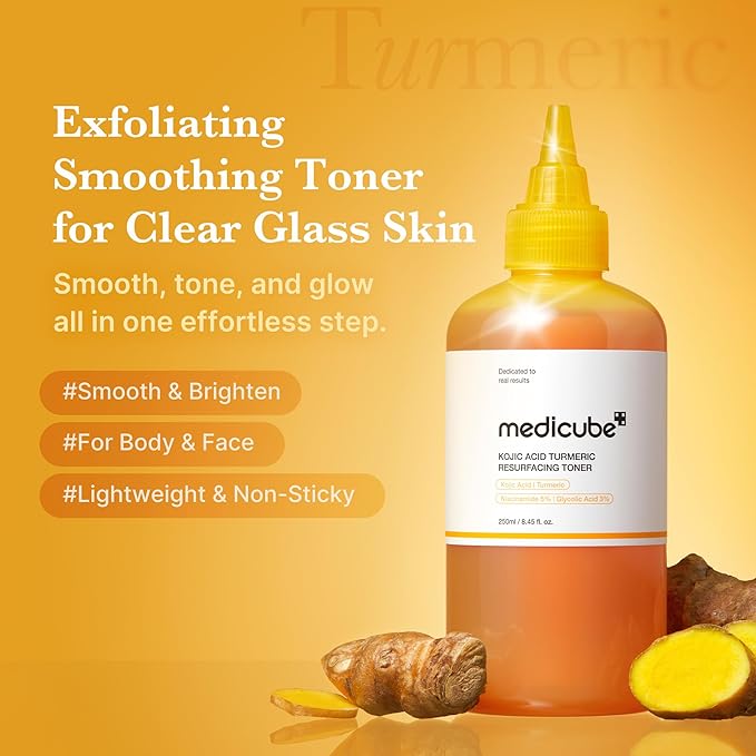 Medicube - Kojic Acid Turmeric Resurfacing Toner (Original) - Zambeel
