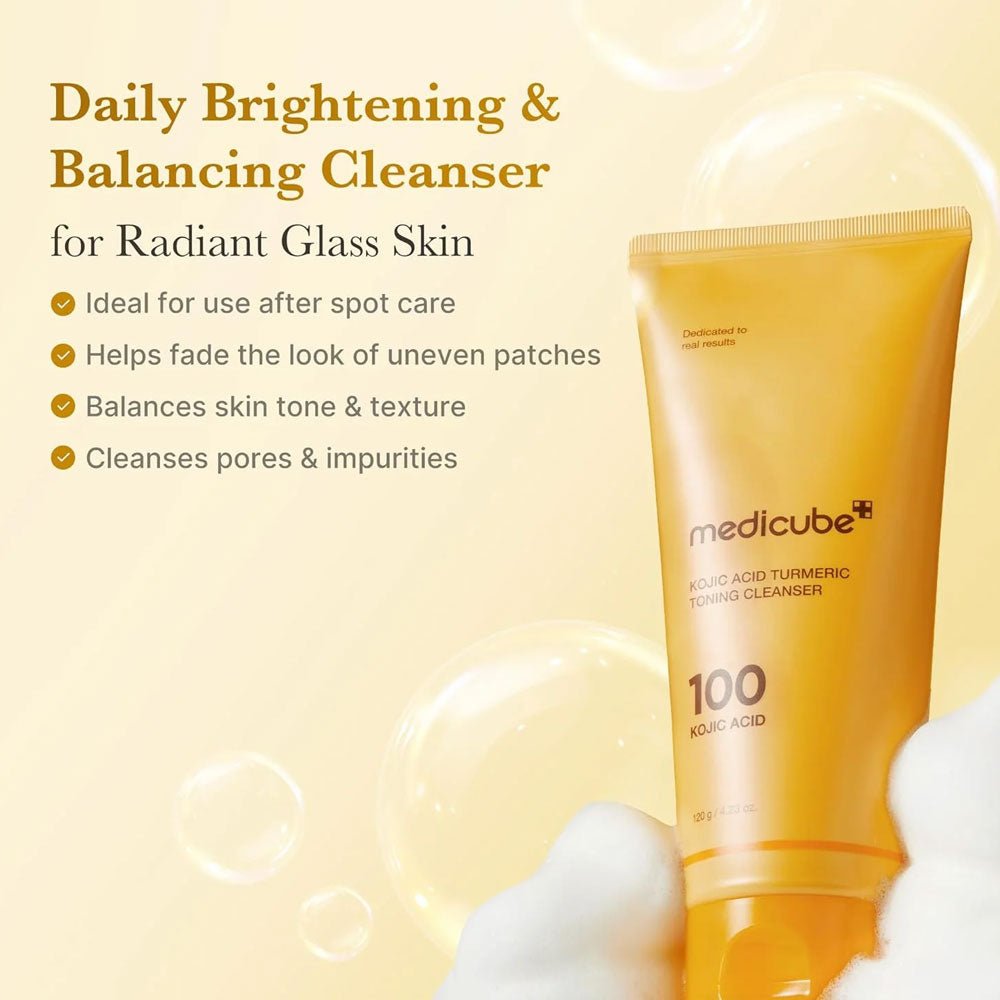 Medicube - Kojic Acid Turmeric Toning Cleanser (Original) - Zambeel