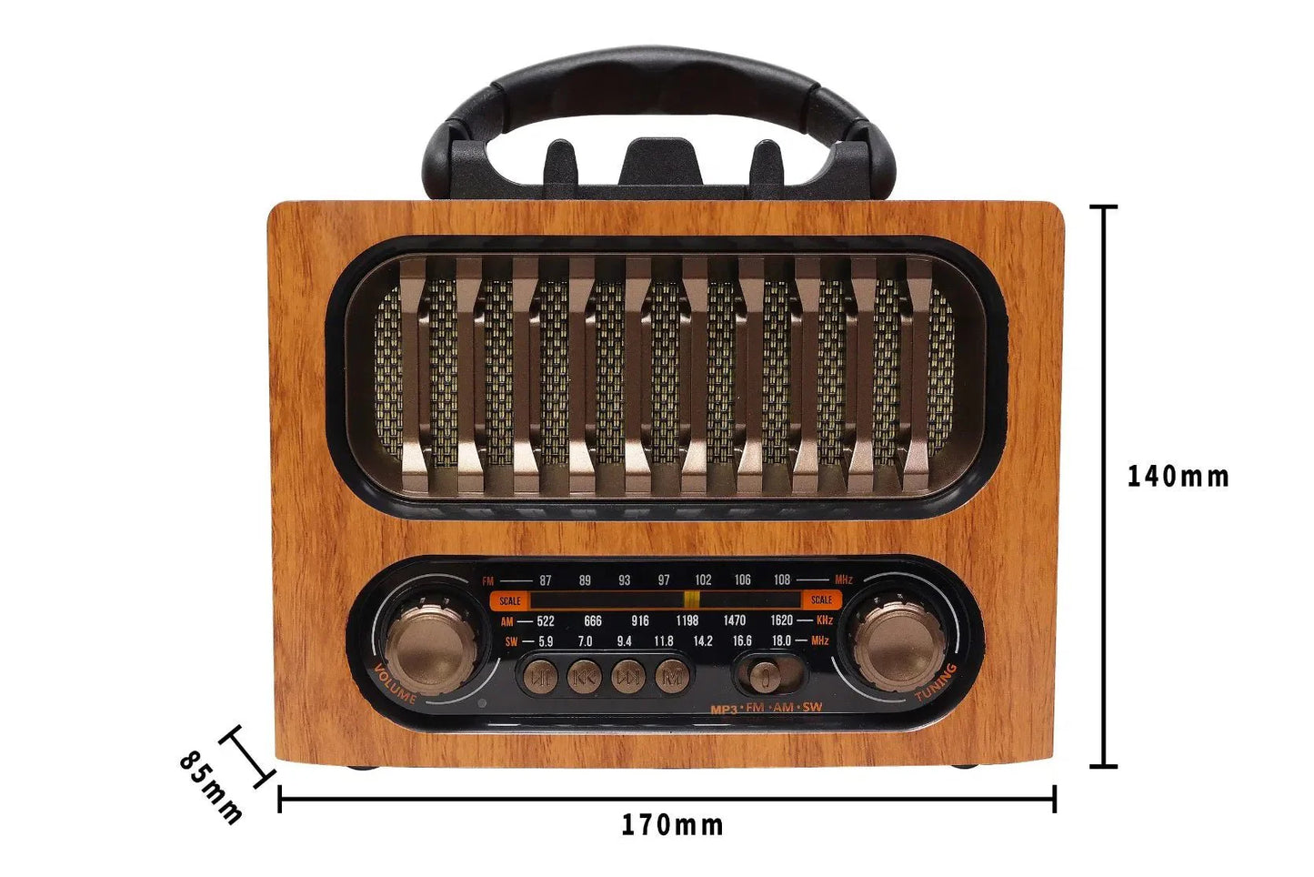 MEIER - Bluetooth Radio Speaker - Zambeel