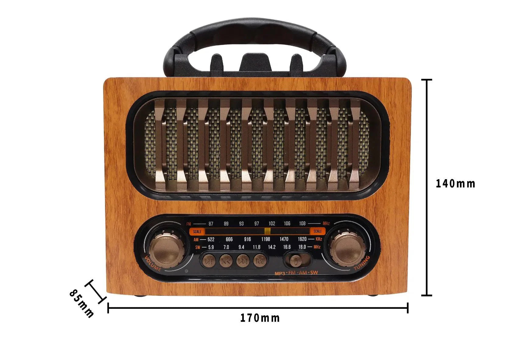 MEIER - Bluetooth Radio Speaker - Zambeel
