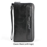 Men's Handmade Sheepskin Retro Long Wallet - Zambeel