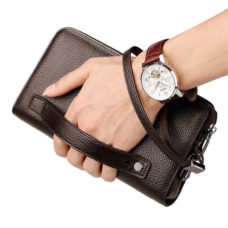 Men's Large - Capacity Wallet Male Clutch - Zambeel