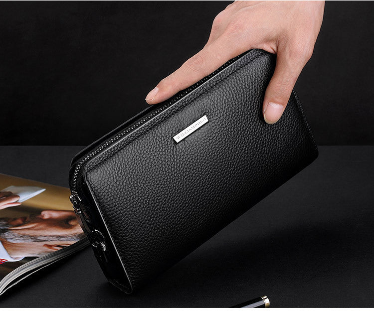 Men's Large - Capacity Wallet Male Clutch - Zambeel