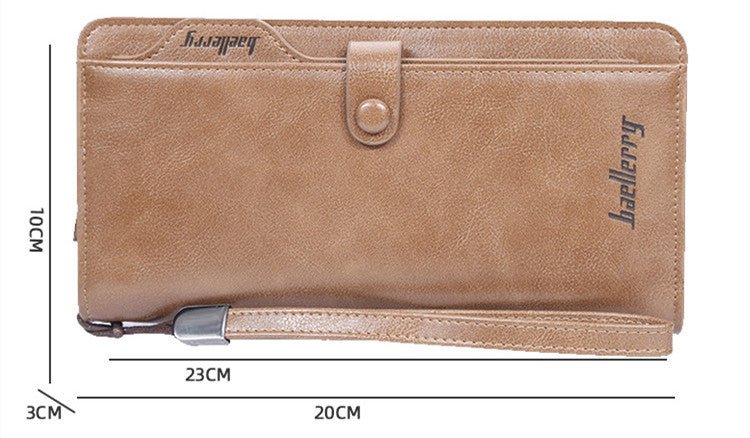 Men's Retro Multifunction Phone Bag Wallet - Zambeel