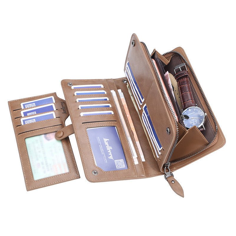 Men's Retro Multifunction Phone Bag Wallet - Zambeel