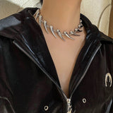 Metal Pepper Type New Necklace - Zambeel
