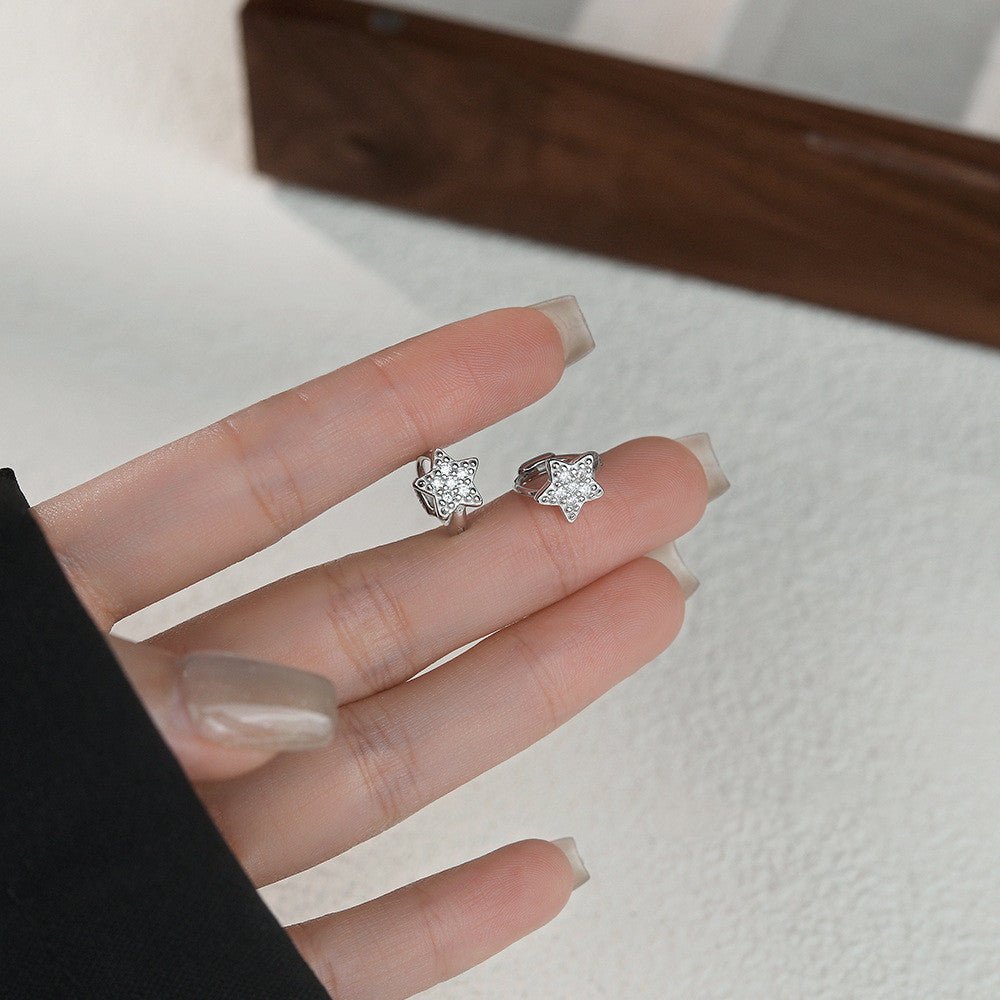 Micro Inlaid Zircon XINGX Earrings For Women - Zambeel