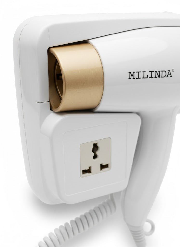 Milinda - Wall - Mounted Hair Dryer - Zambeel