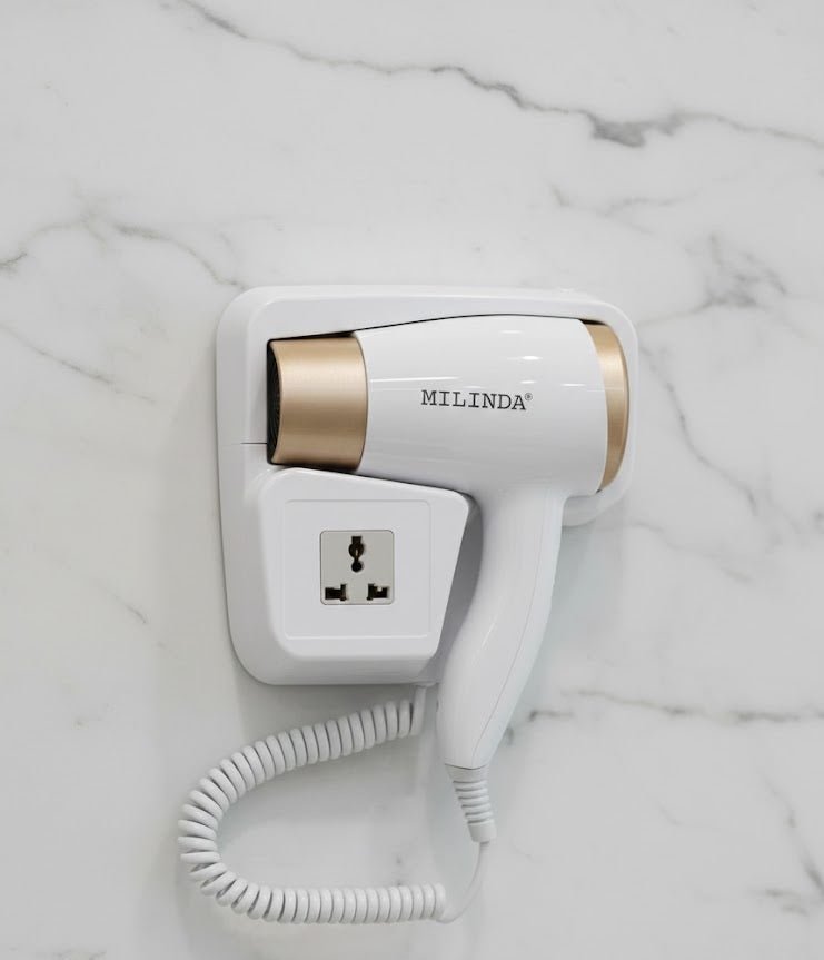 Milinda - Wall - Mounted Hair Dryer - Zambeel