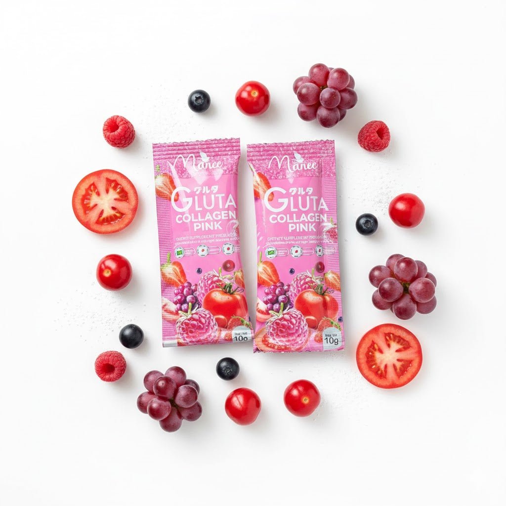 Minee - Gluta Collagen Pink Dietary Supplement - Zambeel