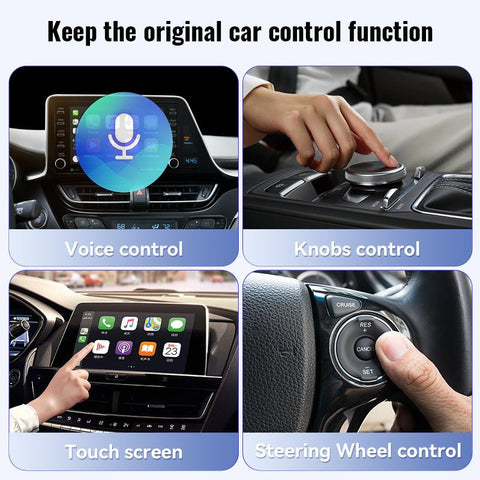 Mini 2 - in - 1CarplayUSB Interface Wireless Data - Zambeel