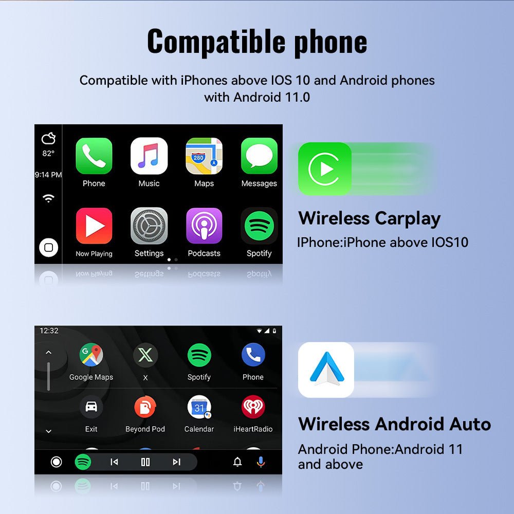 Mini 2 - in - 1CarplayUSB Interface Wireless Data - Zambeel