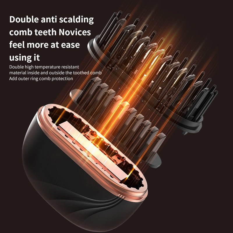Mini Hair Straightening Comb Wireless Charging Portable Multifunctional Hair Care Not Hurt Hair Styling Comb Hair Straightener - Zambeel