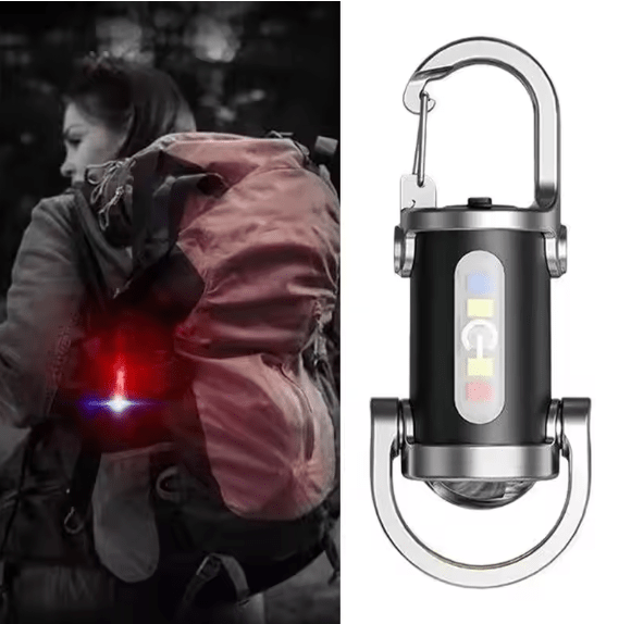 Mini Multifunction Keychain Flashlight - Zambeel